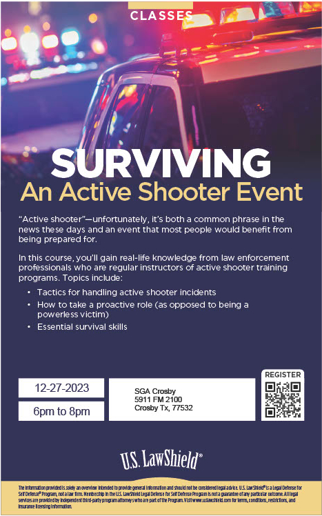 SGA Active Shooter Event 12-27-23