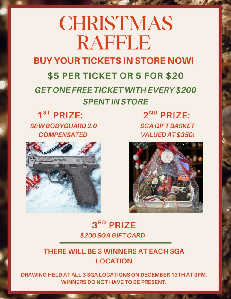CHRISTMAS RAFFLE 12-13-25 CHRISTMAS RAFFLE 12-13-25