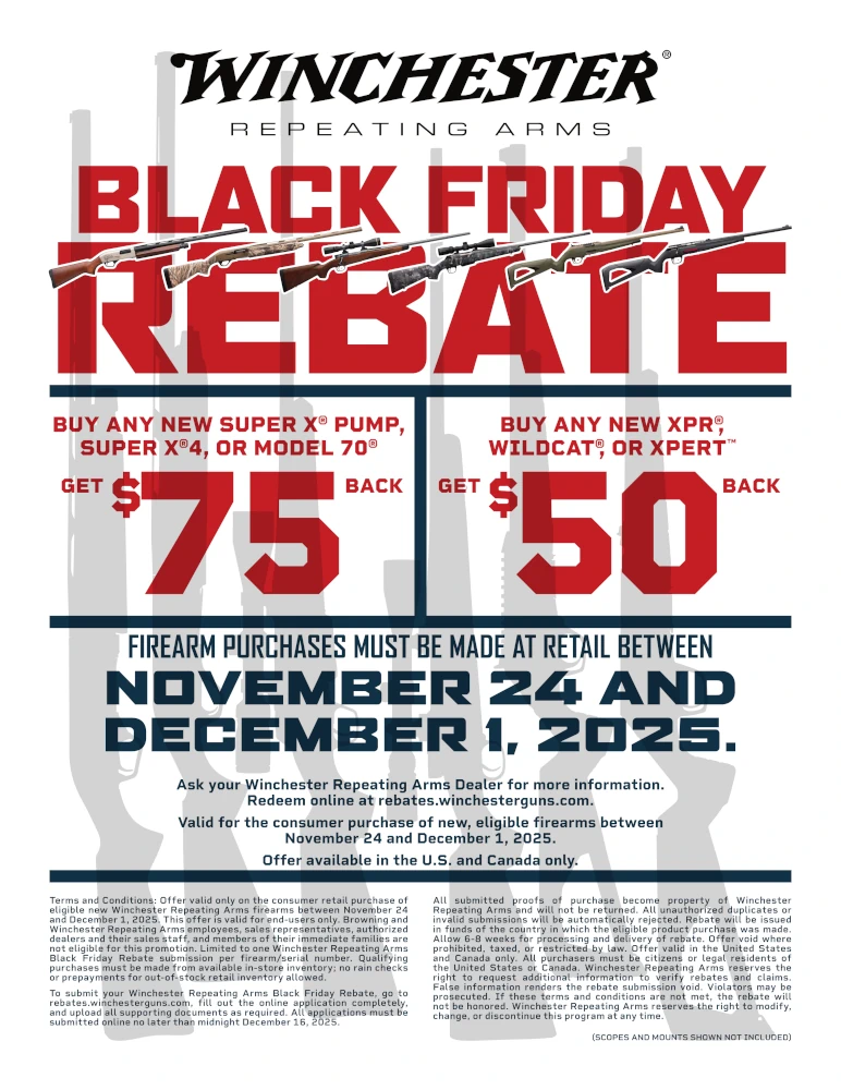 Winchester Black Friday Rebate 2025 Winchester Black Friday Rebate 2025